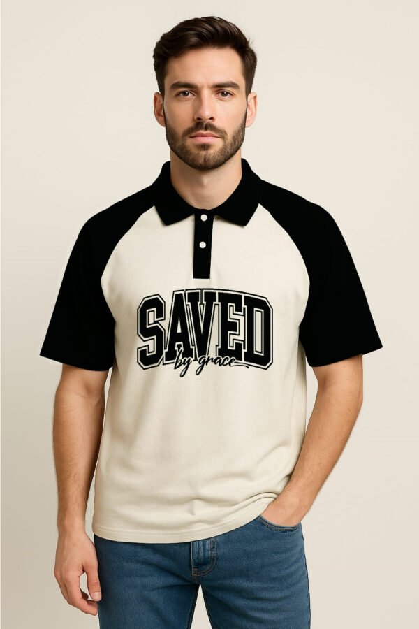 Faith & Grace Raglan Polo - Collegiate Green Edition