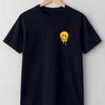 Neon Stitch Oversized T-Shirt - Black