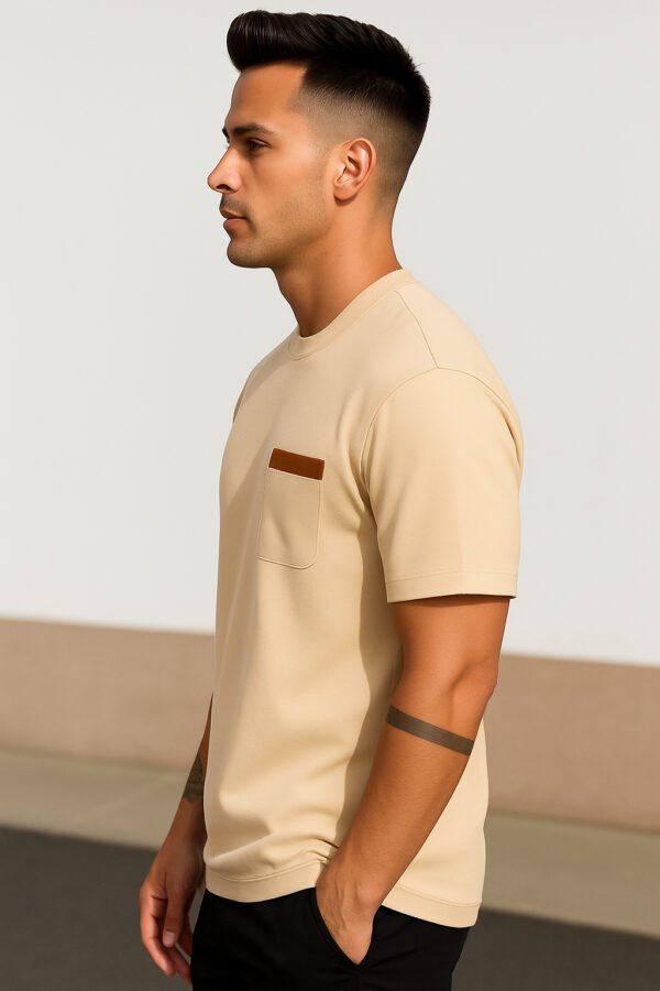 The Luxe Contrast Pocket T-Shirt