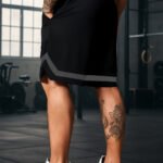 Velocity Vibe Men's Stealth Performance Shorts | Reflective Safety Trim