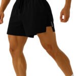 men's black athletic shorts.