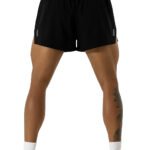 men's black athletic shorts.