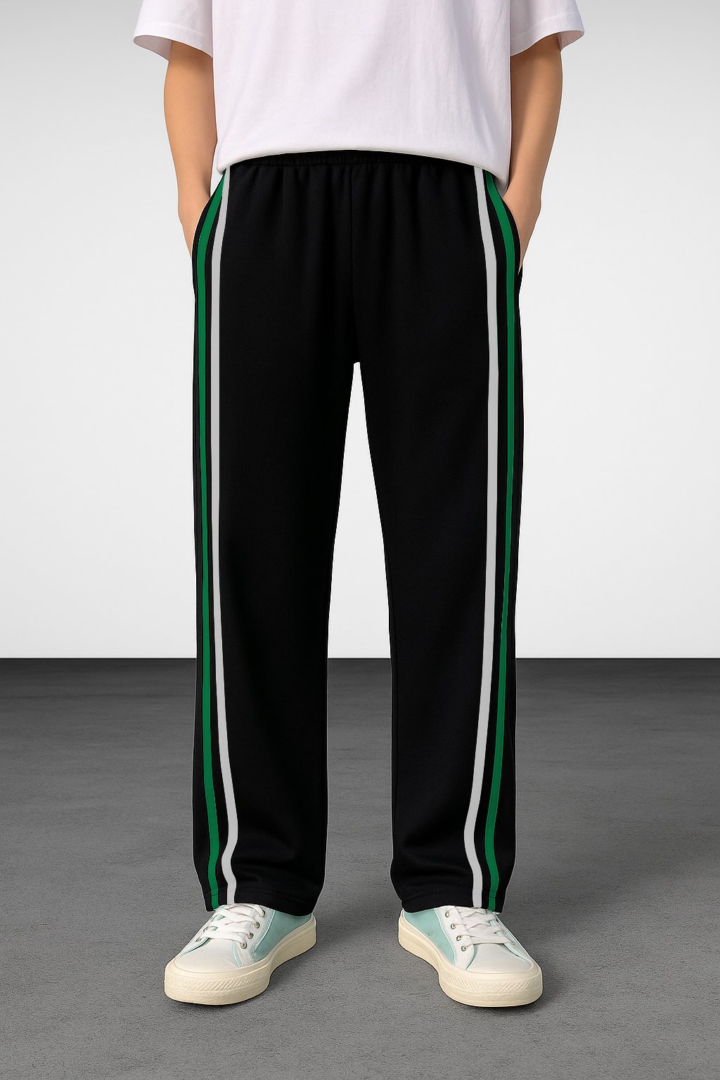 Apex Velocity Men's Prime Tapered Track Pants | Dual-Tone Training Gear