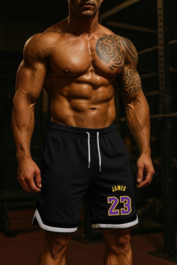 Focus Reflective Gym Shorts