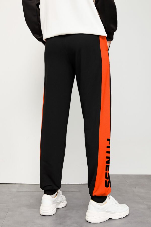 ABlack-Trackpant-ORANGE-Panel-Print-FITNESS