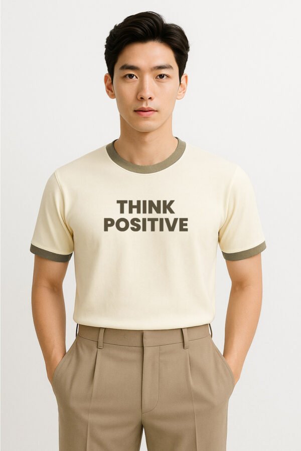Positive Vibe Ringer Tee