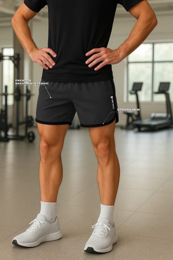 Pace Max Men's Ultra-Light Runner Shorts | Breathable Split-Hem Design