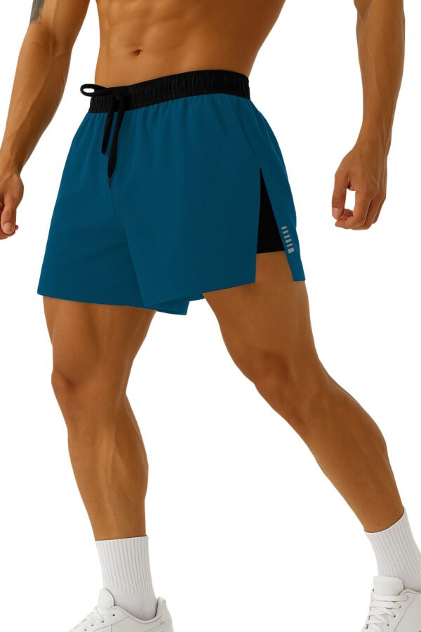 men's black athletic shorts.