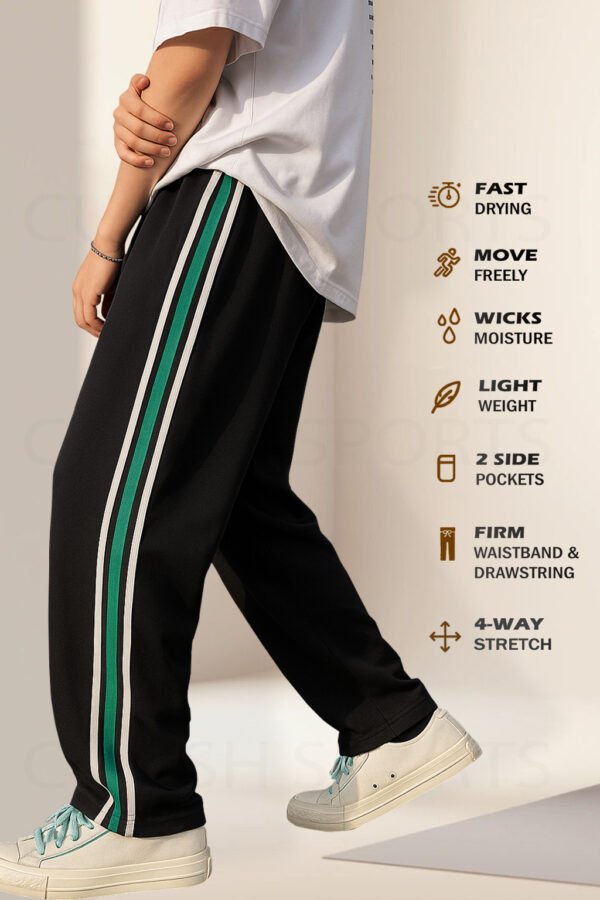 Apex Velocity Men's Prime Tapered Track Pants | Dual-Tone Training Gear