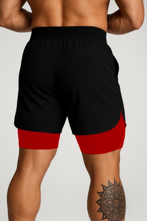 Apex 2-in-1 Dual-Layer Running Shorts | Compression Shorts