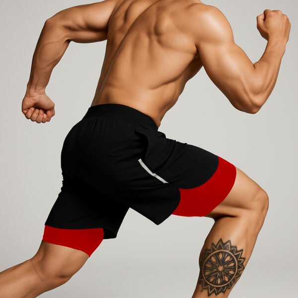 Apex 2-in-1 Dual-Layer Running Shorts | Compression Shorts