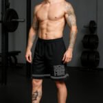 Velocity Vibe Men's Stealth Performance Shorts | Reflective Safety Trim