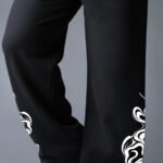 Black-Trackpant-Printed-WAVE