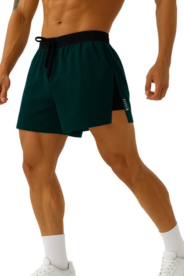 men's black athletic shorts.