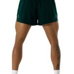 men's black athletic shorts.