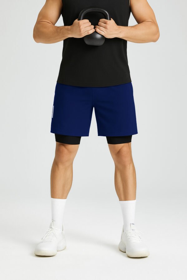 Apex 2-in-1 Dual-Layer Running Shorts | Compression Shorts