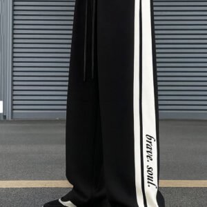 Black-Trackpant-WhitePatti-BlackStipe-BraveSoul