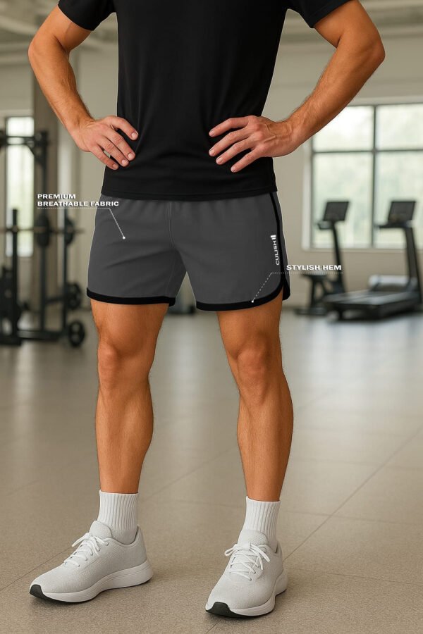 Pace Max Men's Ultra-Light Runner Shorts | Breathable Split-Hem Design