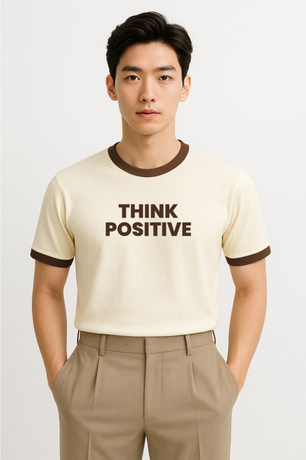 Positive Vibe Ringer Tee