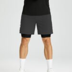 Apex 2-in-1 Dual-Layer Running Shorts | Compression Shorts