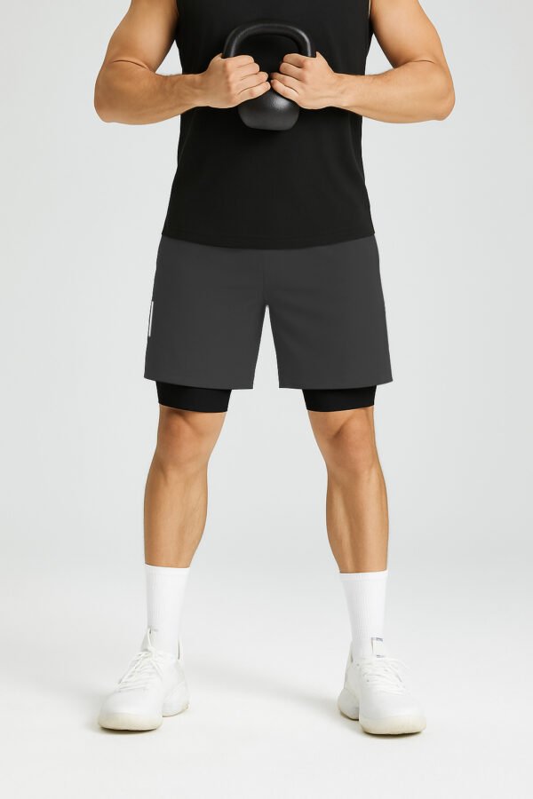 Apex 2-in-1 Dual-Layer Running Shorts | Compression Shorts