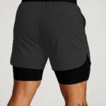 Apex 2-in-1 Dual-Layer Running Shorts | Compression Shorts