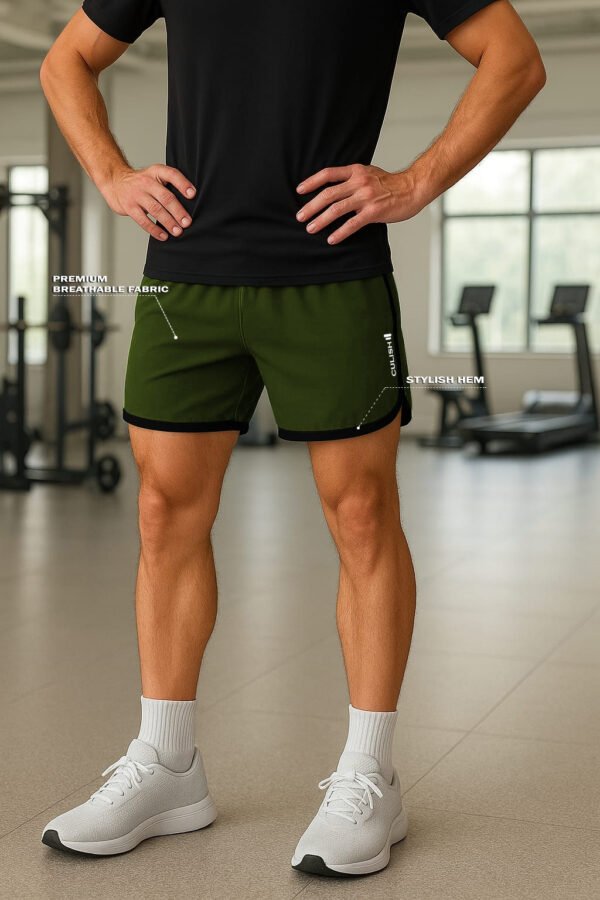 Pace Max Men's Ultra-Light Runner Shorts | Breathable Split-Hem Design