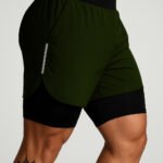 Apex 2-in-1 Dual-Layer Running Shorts | Compression Shorts