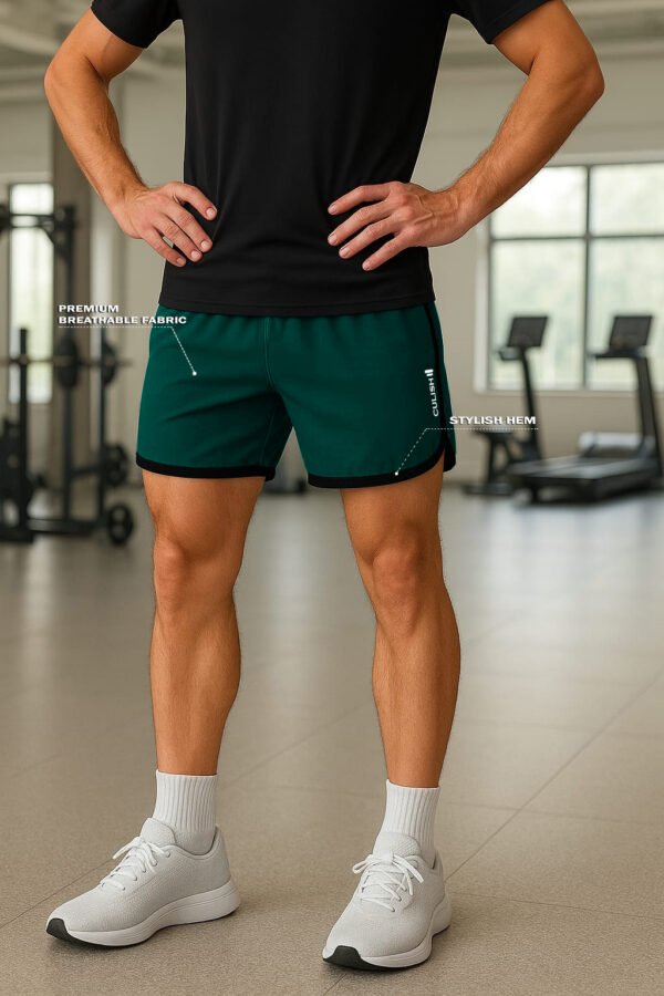 Pace Max Men's Ultra-Light Runner Shorts | Breathable Split-Hem Design