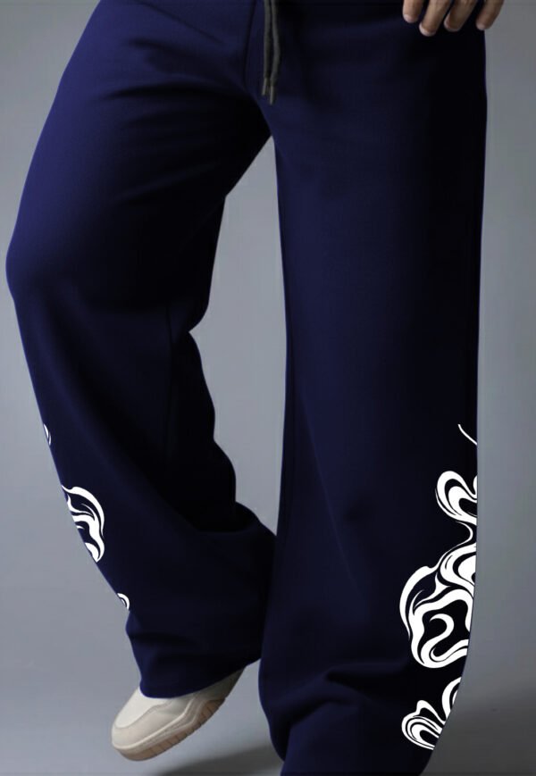 NAVYblue-Trackpant-Printed-WAVE