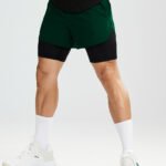 Apex 2-in-1 Dual-Layer Running Shorts | Compression Shorts