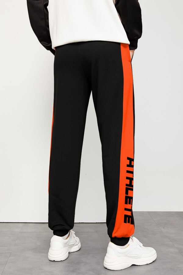 Black-Trackpant-RED-Panel-Print-ATHLETE