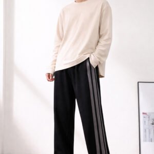 2 Striped TrackPant-Grey Patti