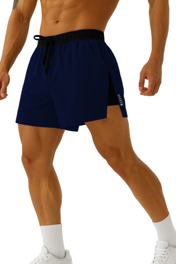 men's black athletic shorts.