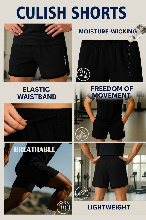 Pace Max Men's Ultra-Light Runner Shorts | Breathable Split-Hem Design