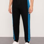 Black-Trackpant-BLUE-Panel-Print-FITNESS