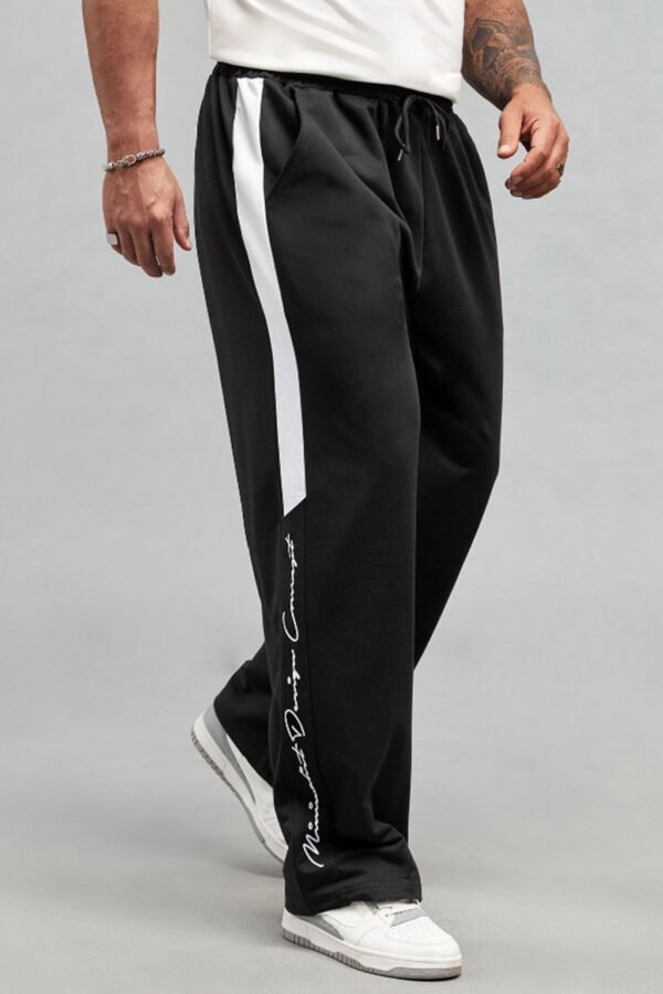 Black-Trackpant-CUTPATTI-Print-HUMANDES