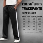 Men Trackpant-Striped-CUT PATTI