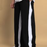MenTrackpant-Striped Bold White- Side Stripes