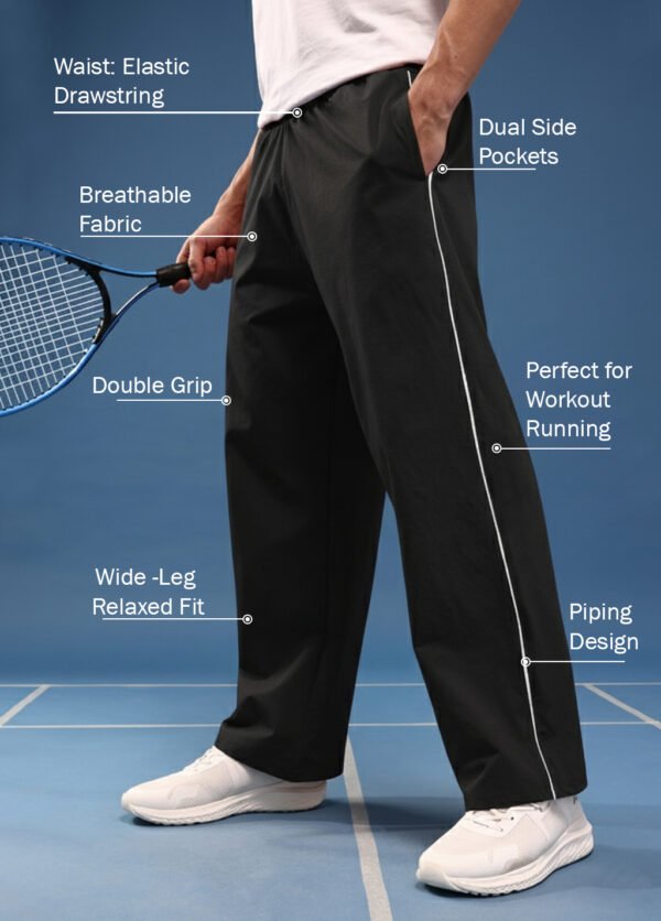 Men Trackpant Side Piping