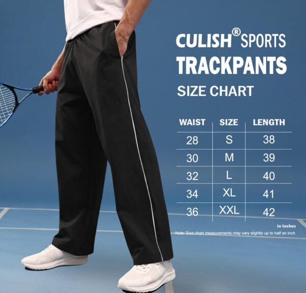 Men Trackpant Side Piping